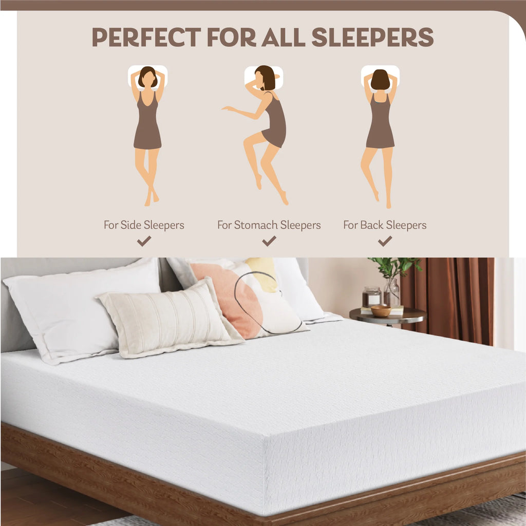 10 Tight Top Gel Memory Foam Full Mattress X34701