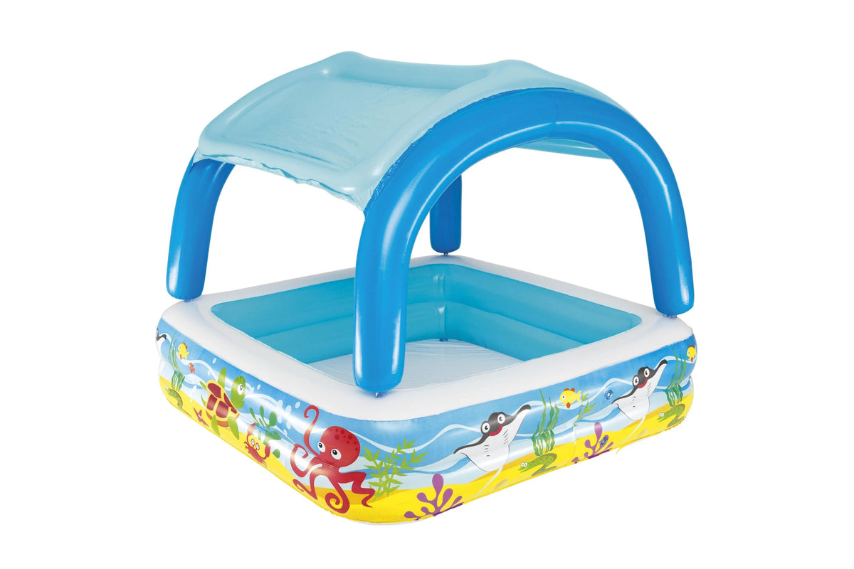 55 x 55 Inflatable Square Kiddie Pool Q587