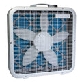 White 3-Speed 2-in-1 Box Fan and Air Purifier A534