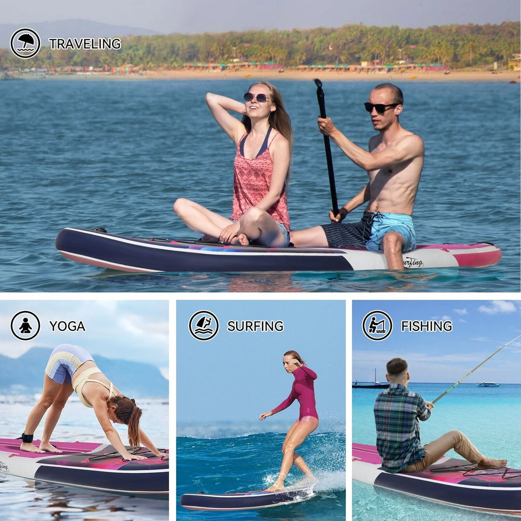11 Ft Blue Inflatable Paddle Board S253