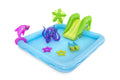 Multicolor Inflatable Kids Water Play Center with Slide P8205