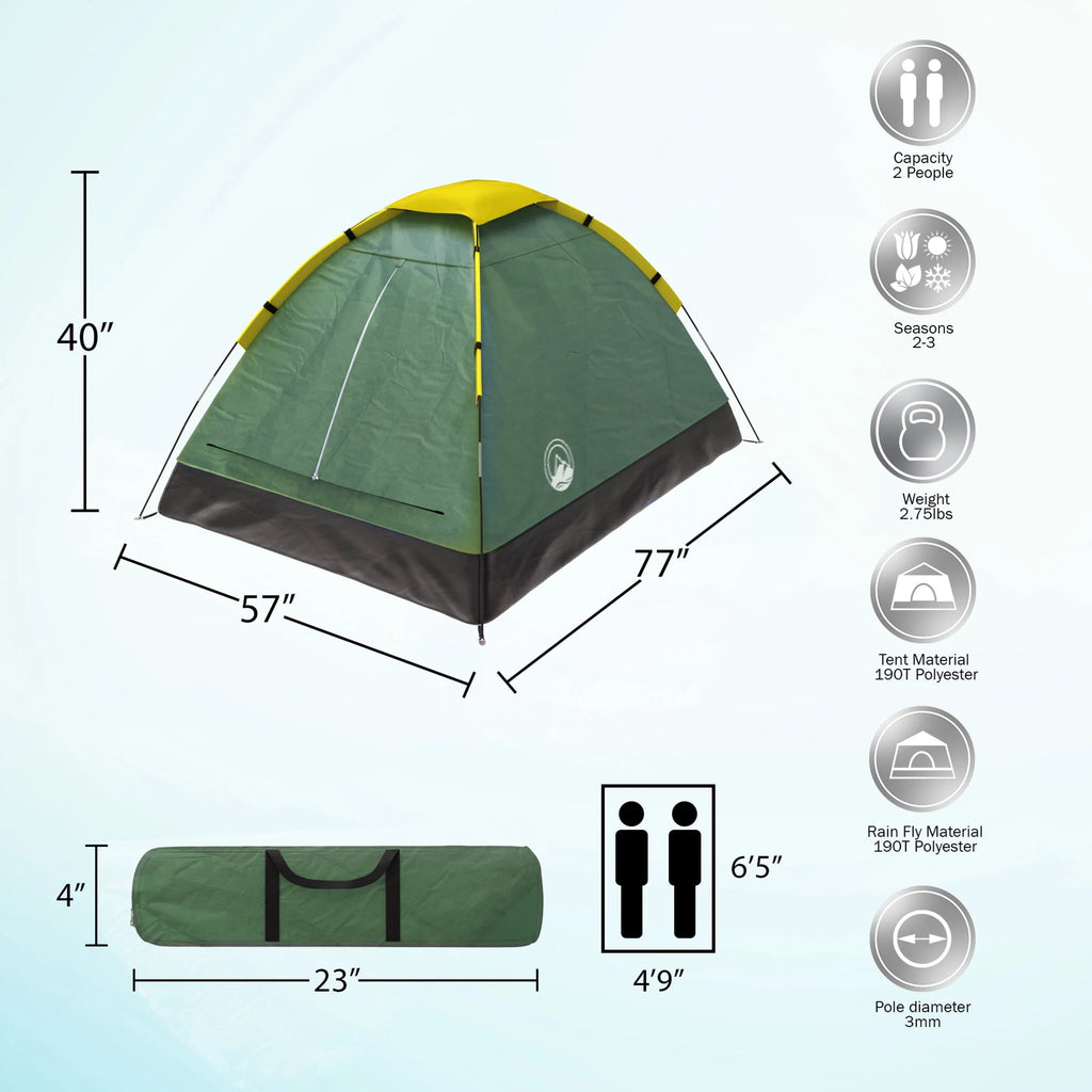 2-Person Dome Tents T80250