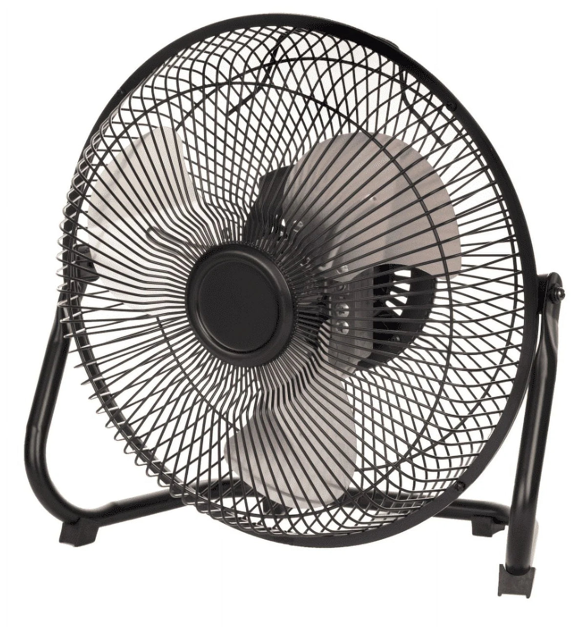 9 in 3 Speed High Velocity Steel Floor Fan E874042