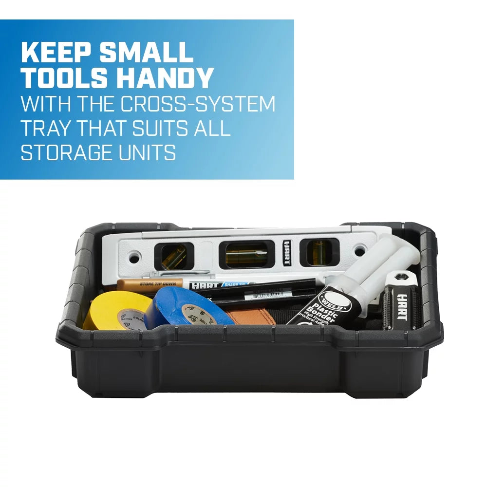 3 Piece Resin Plastic Modular Toolbox System H997