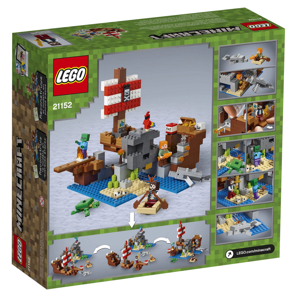 Pirate Ship Boat Building Toy Kit 386 Pieces M706597