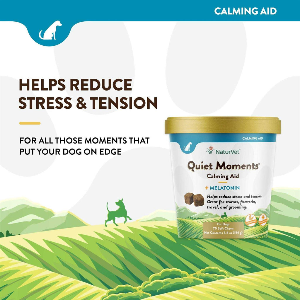 Calming Aid Plus Melatonin Dog Soft Chews Z585