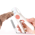 Dog Nail Clippers and Trimmers with Safety Guard and LED Light C602793