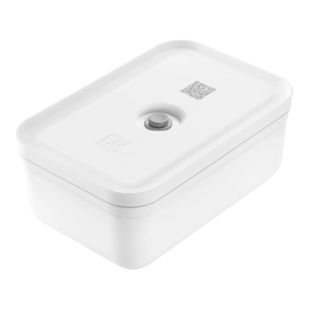 Large White Plastic Vacuum Lunch Container K5171