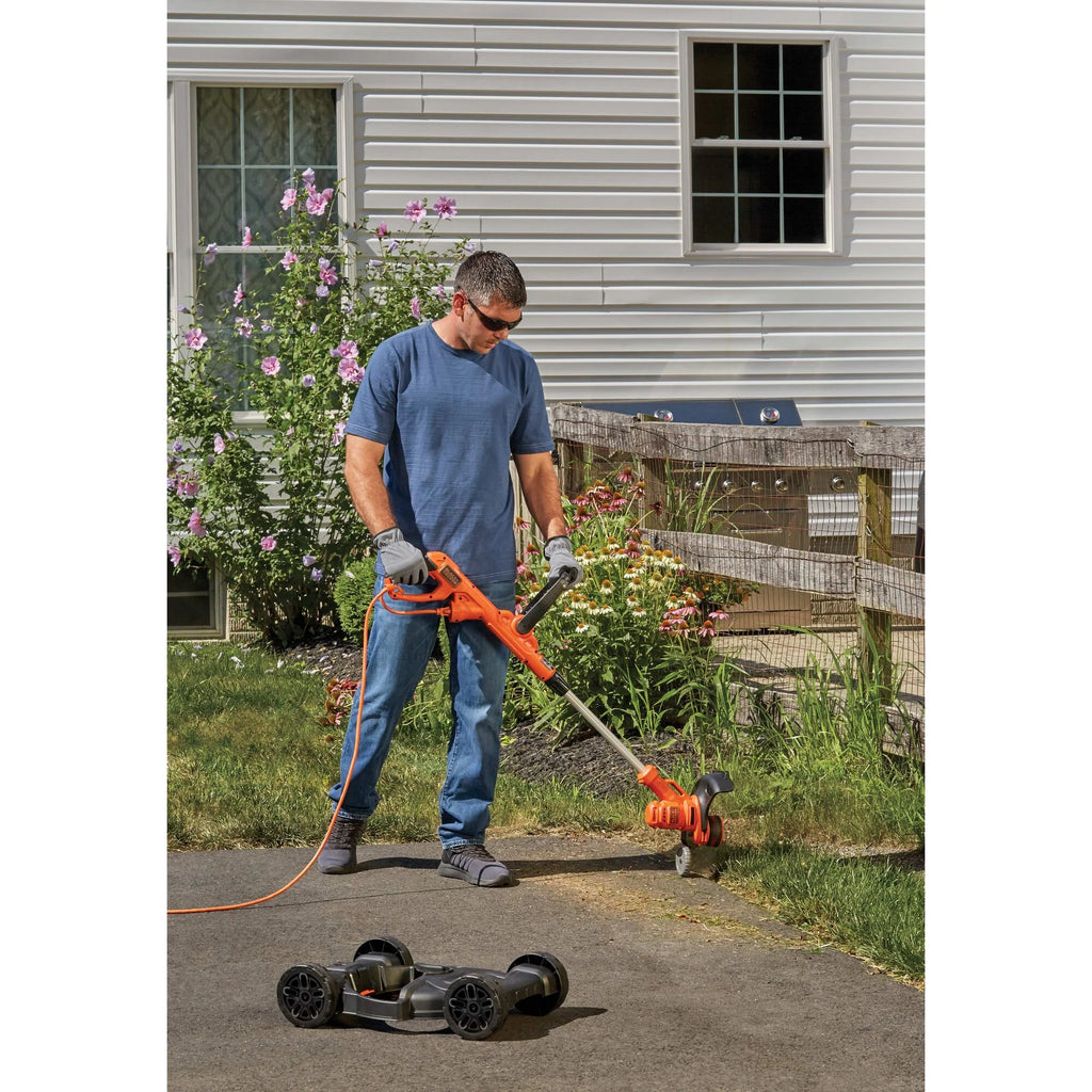 Corded 3-In-1 Electric Lawn Mower String Trimmer Edger F90832