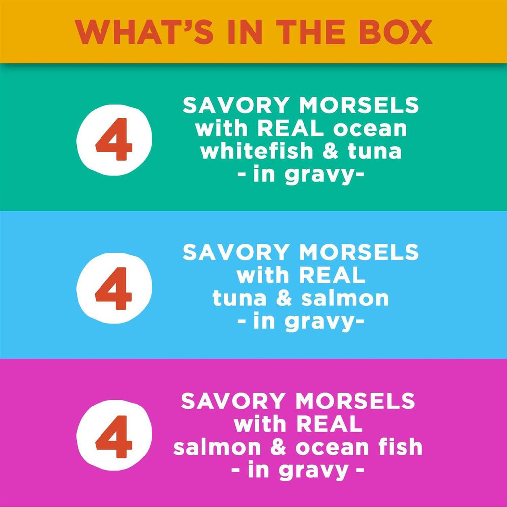 Cat Food Seafood Variety Pack M711