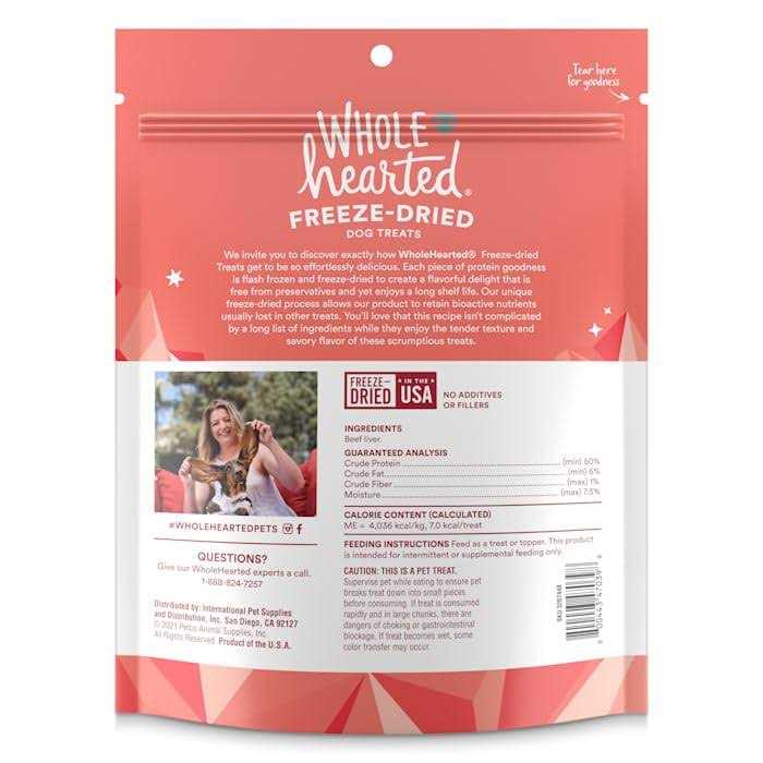 Beef Liver Freeze-Dried Dog Treats C86843