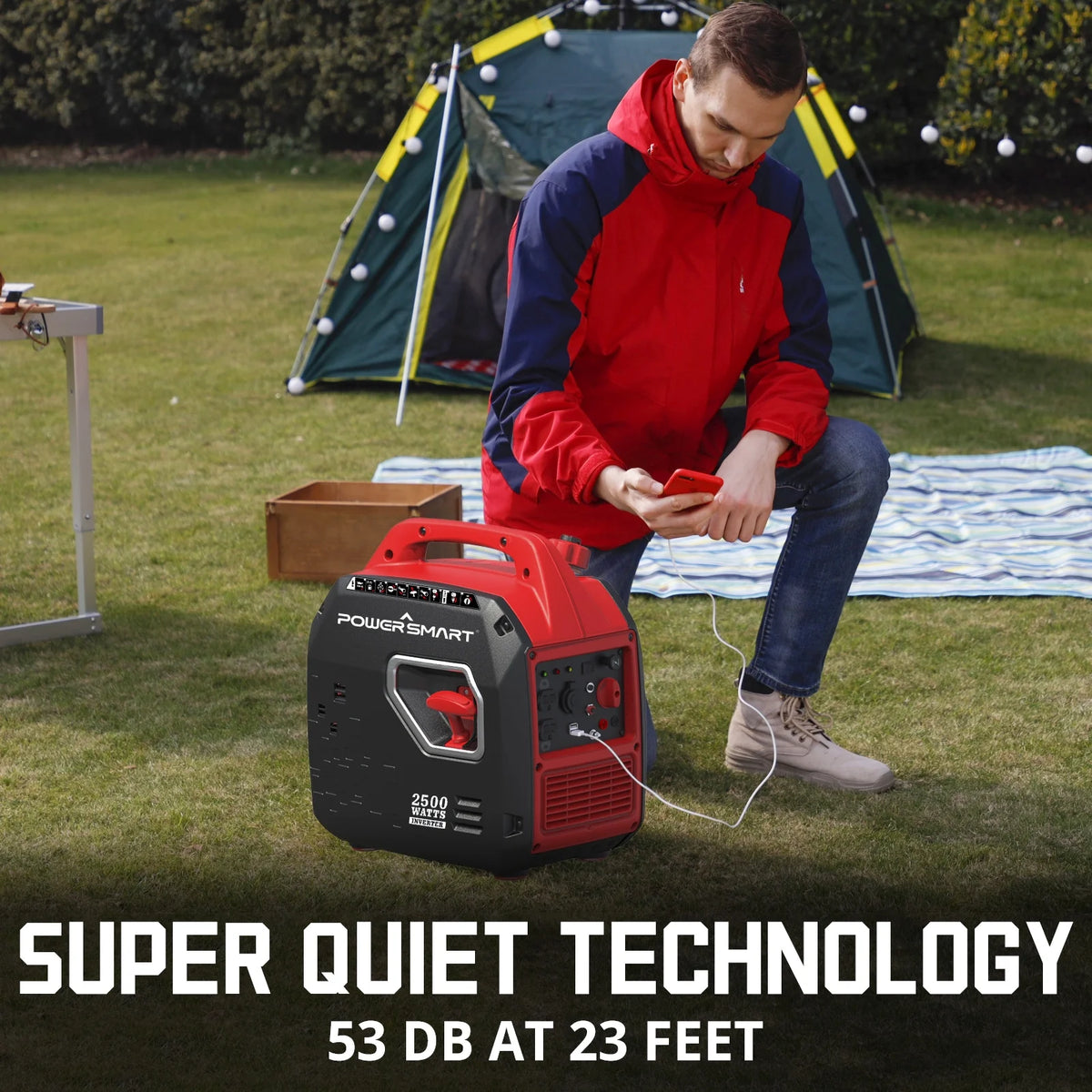 2500W Portable Inverter Gas Generator R975