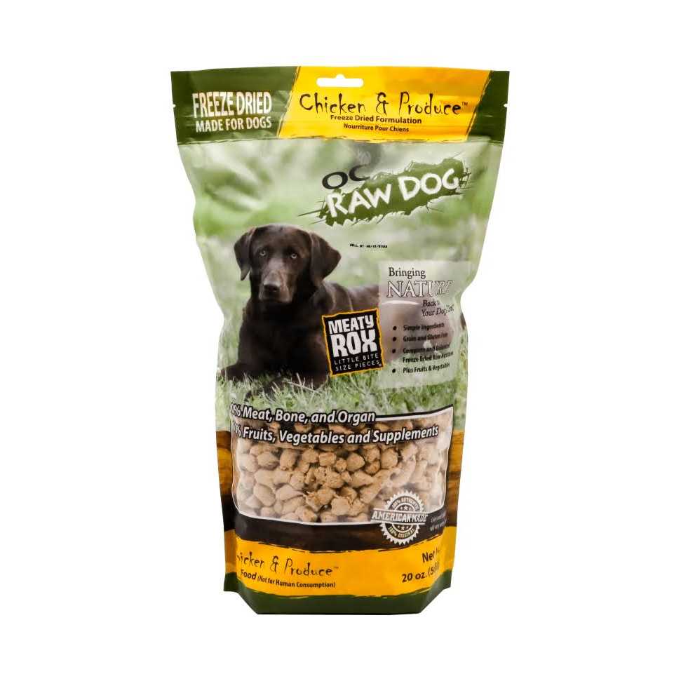 Freeze-Dried Chicken Dog Food C624