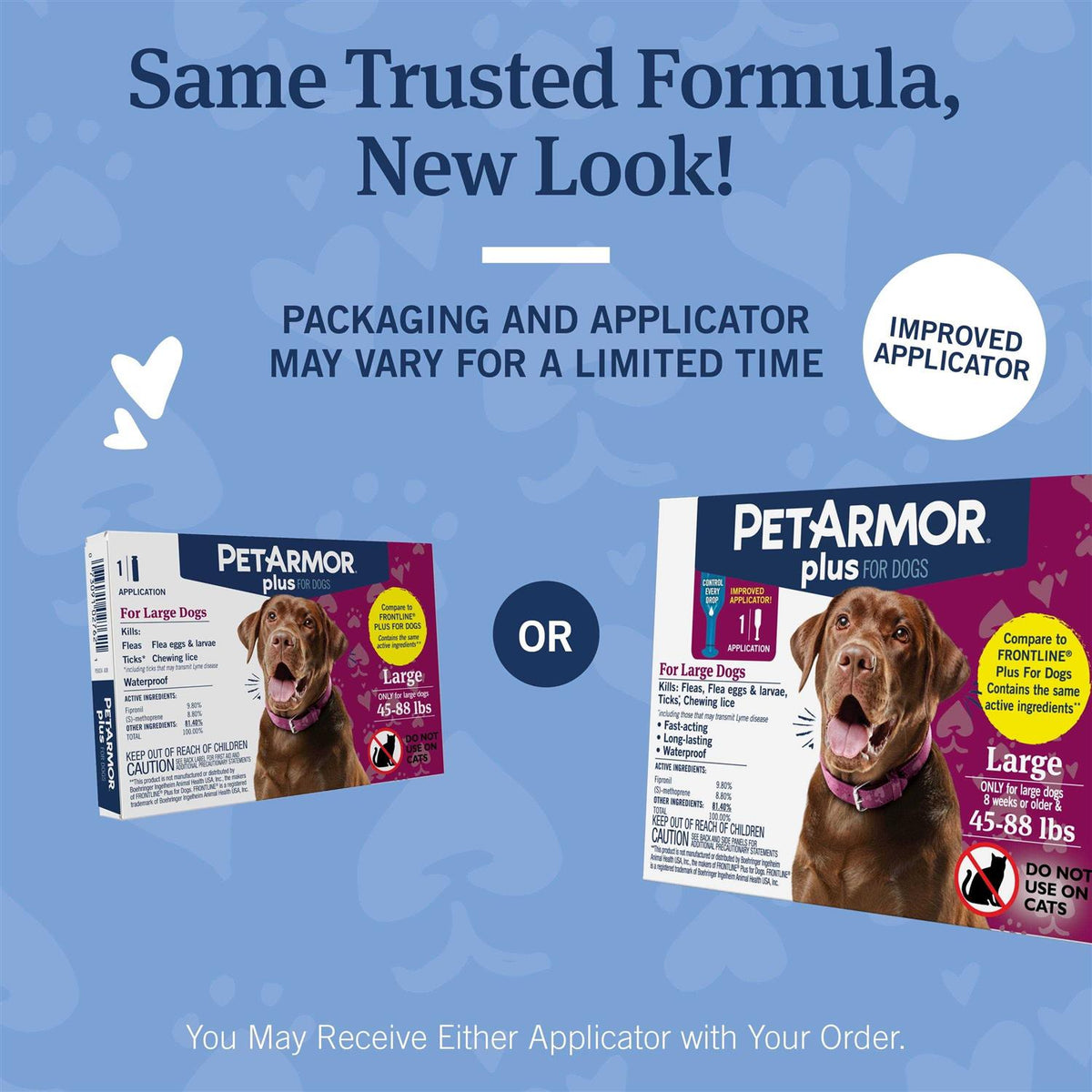 Flea and Tick Prevention for Large Dogs P73861