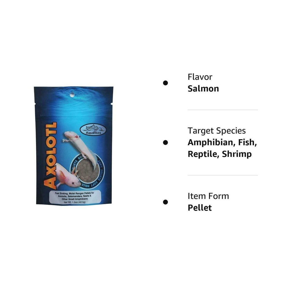 Soft Pellets for Axolotls Moist Sinking Diet U272683