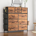 Brown 10 Drawer Dresser N5572