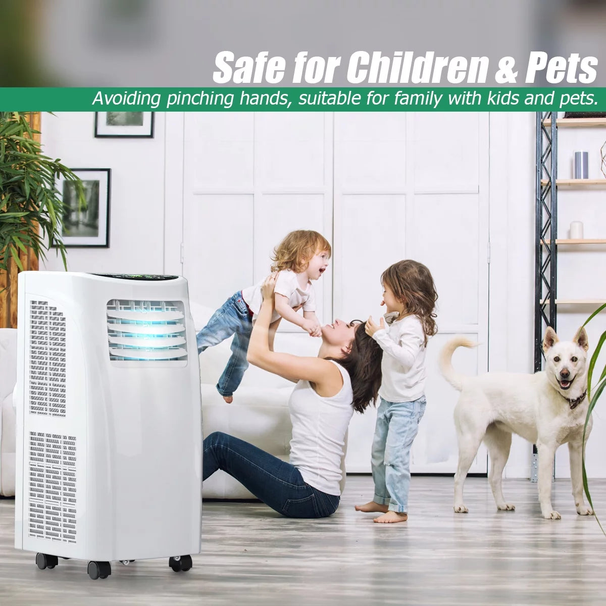 8000BTU Portable Air Conditioner & Dehumidifier S129