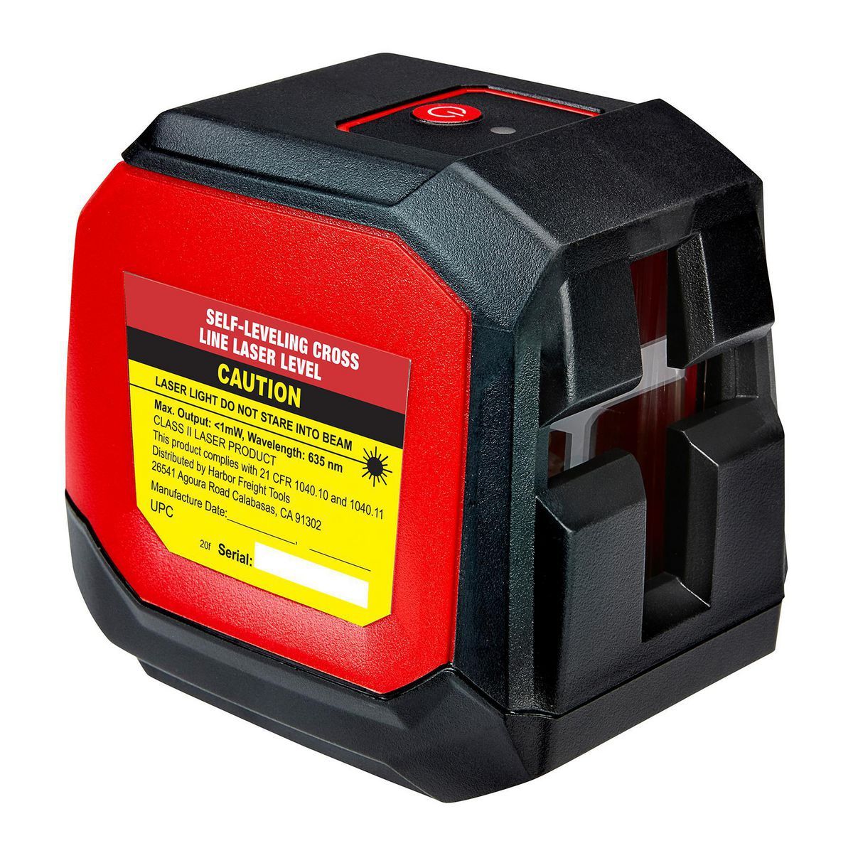 Self-Leveling Cross-Line Laser Level N78454