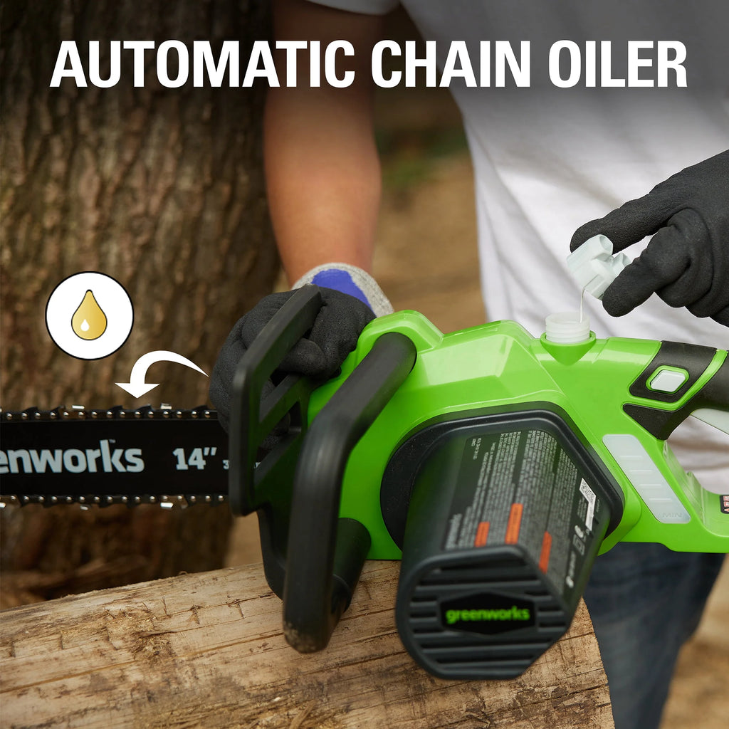 14 Corded Electric 10.5 Amp Chainsaw V681482