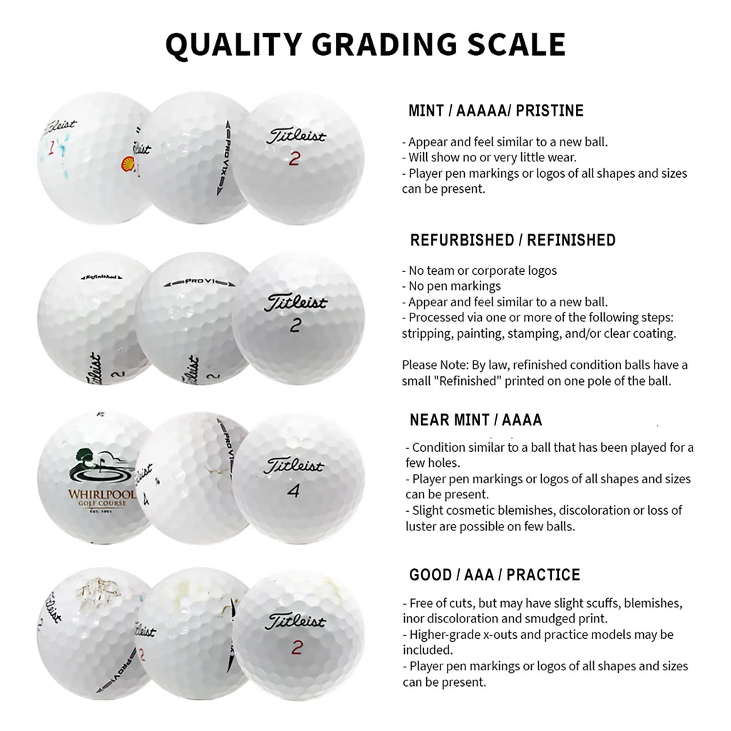 48 Pack White Golf Balls O346