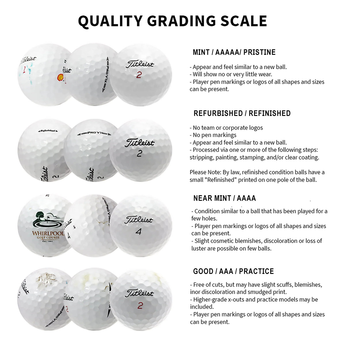 48 Pack White Golf Balls O346