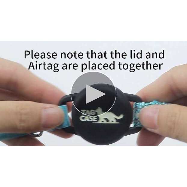 Airtag Cat Collar with Airtag Holder O5806