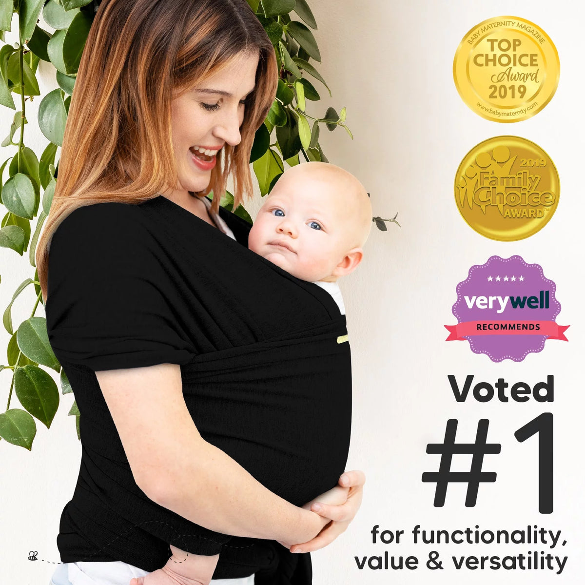Baby Wraps Carrier up to 35lbs A3514