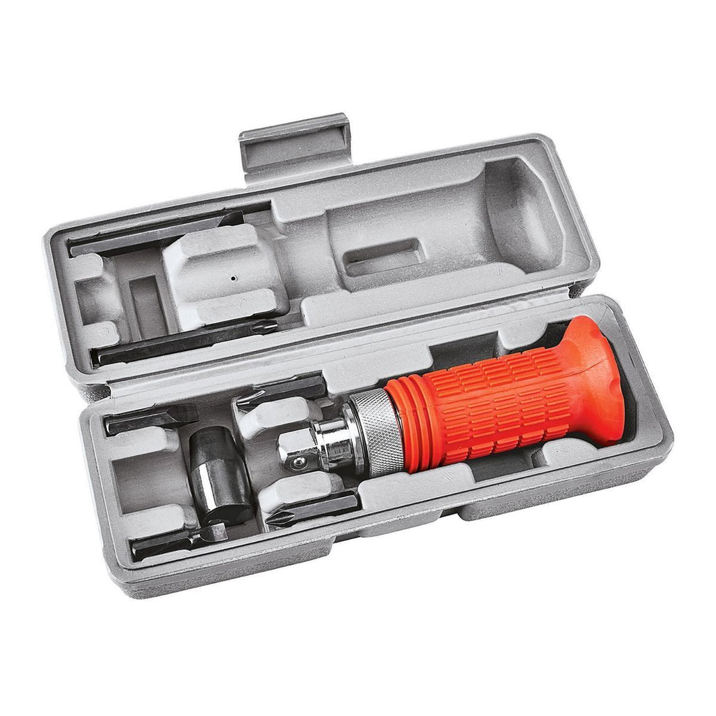 6 Bit Impact Screwdriver Set With Case S469