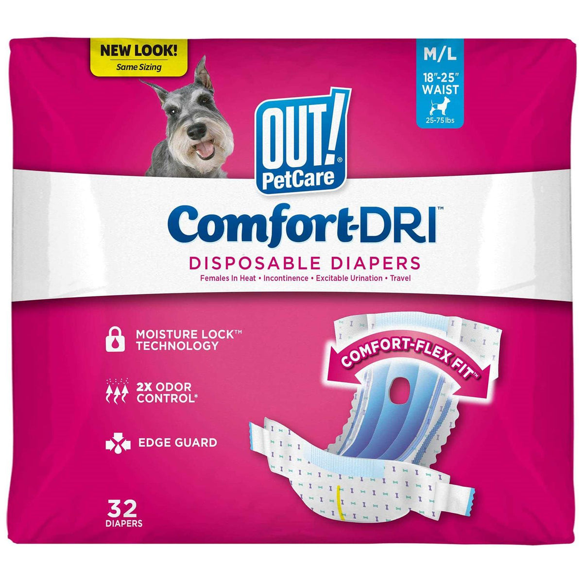 Disposable Female Dog Diapers Y37836