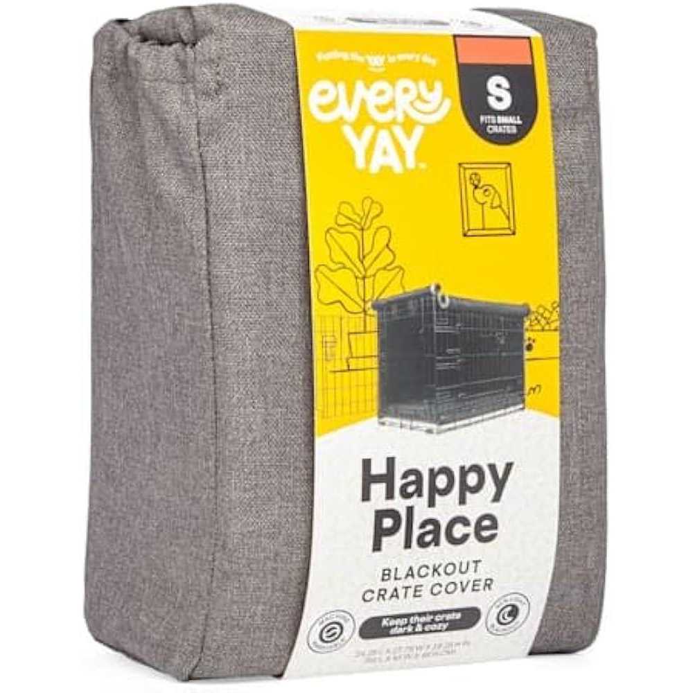 Grey Dog Crate Cover K326