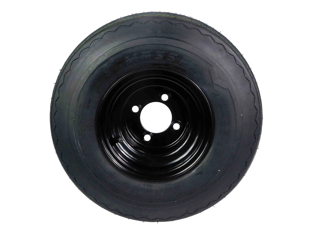 18x8.5-8 Golf Cart Tires & 4/4 Wheel Assembled Kit R711