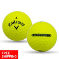 Yellow Used Recycled Golf Balls D63506
