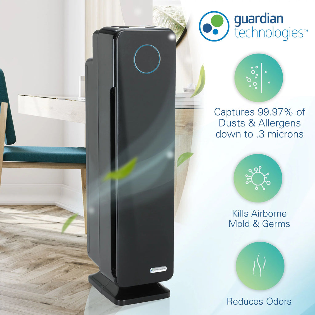 Black HEPA Air Purifier I908