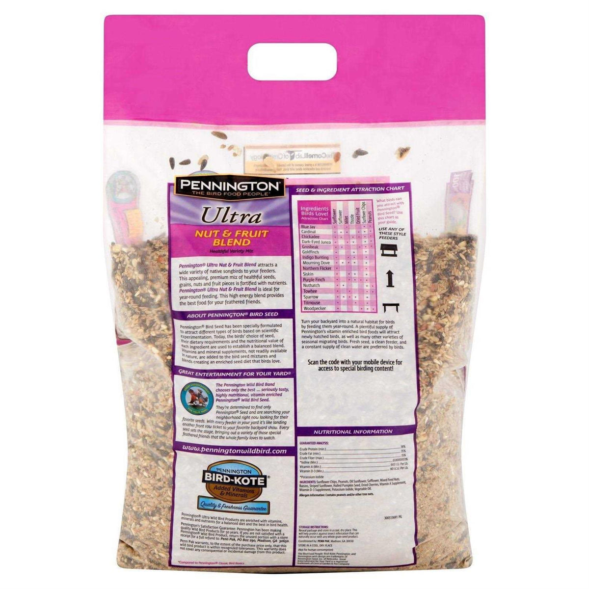 Fruit & Nut Blend Wild Bird Seed and Feed W7336