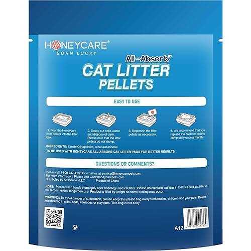 Cat Litter Pellets Zeolite Odor Control N58463