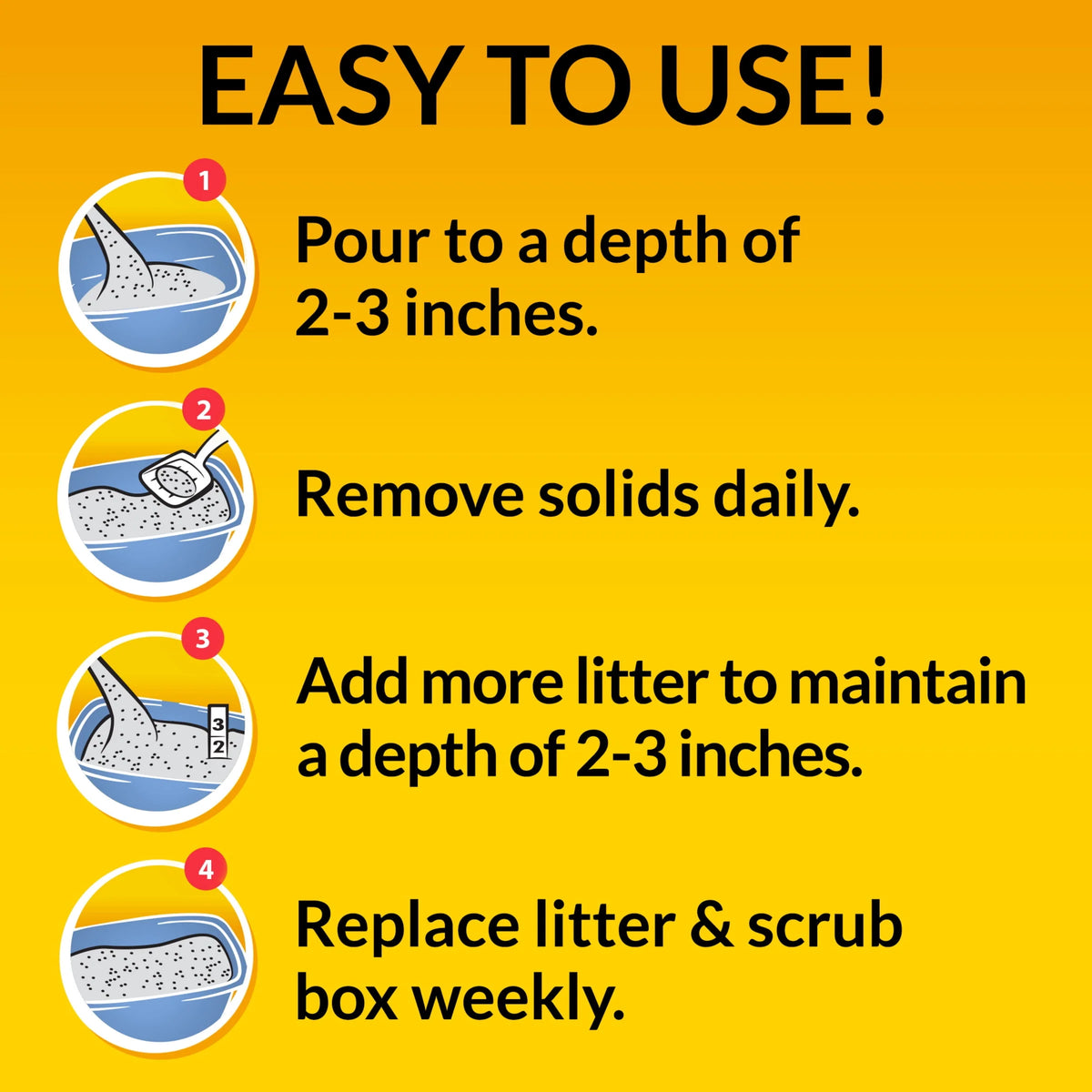 Non Clumping Cat Litter 30 lb. Bag K261