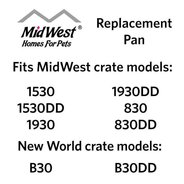 Replacement Crate Pan P122435