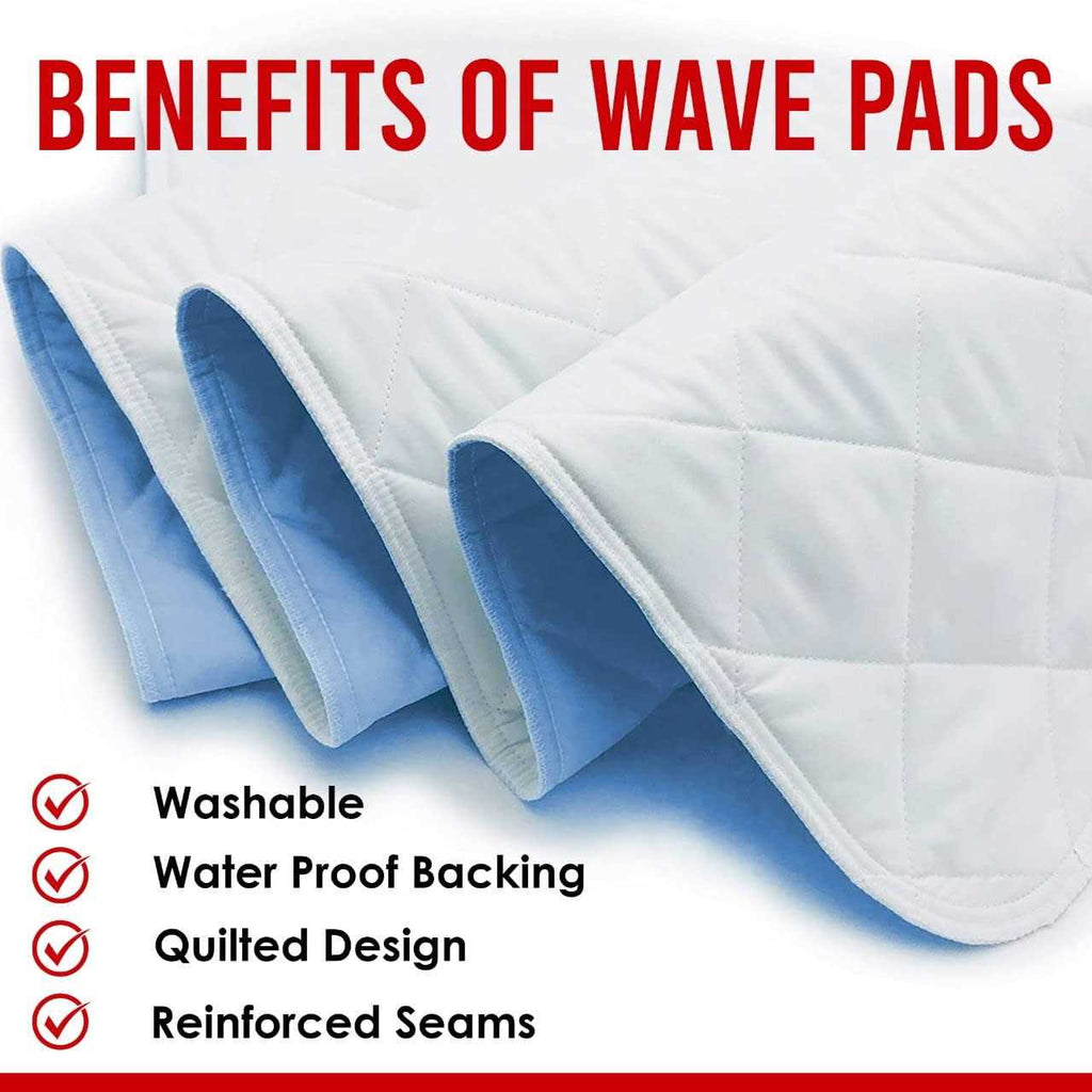 Washable Underpads Pack of 4 Large Bed Pads K919518