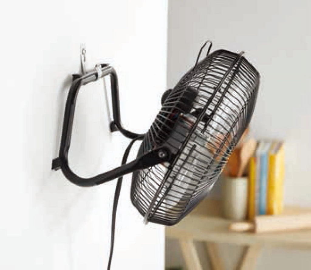 9 in 3 Speed High Velocity Steel Floor Fan E874042