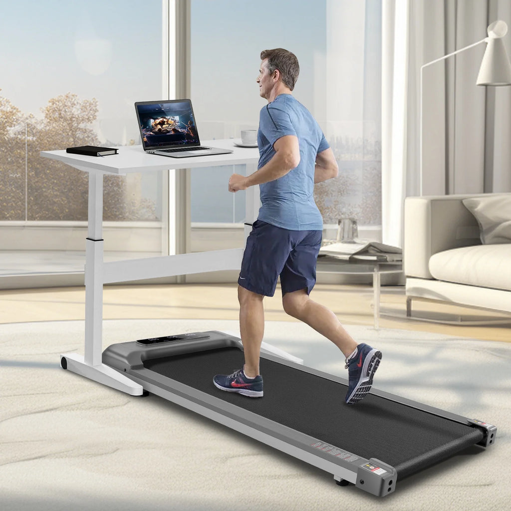 Under Desk Treadmill 2 in 1 Walking Pad with Remote Control A97550