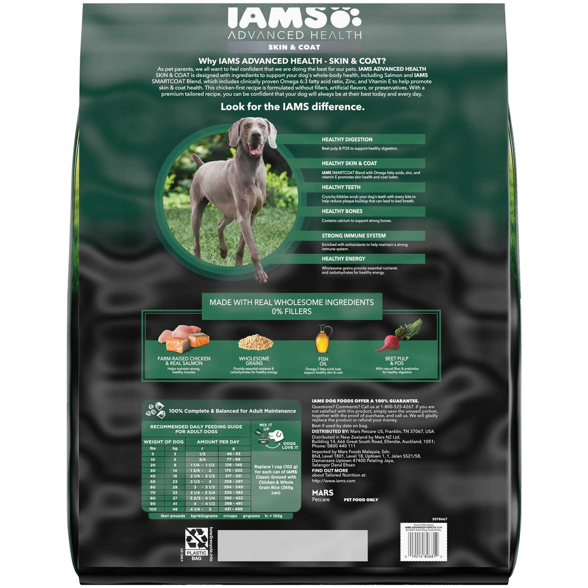 Chicken and Salmon Recipe Dry Dog Food O59836