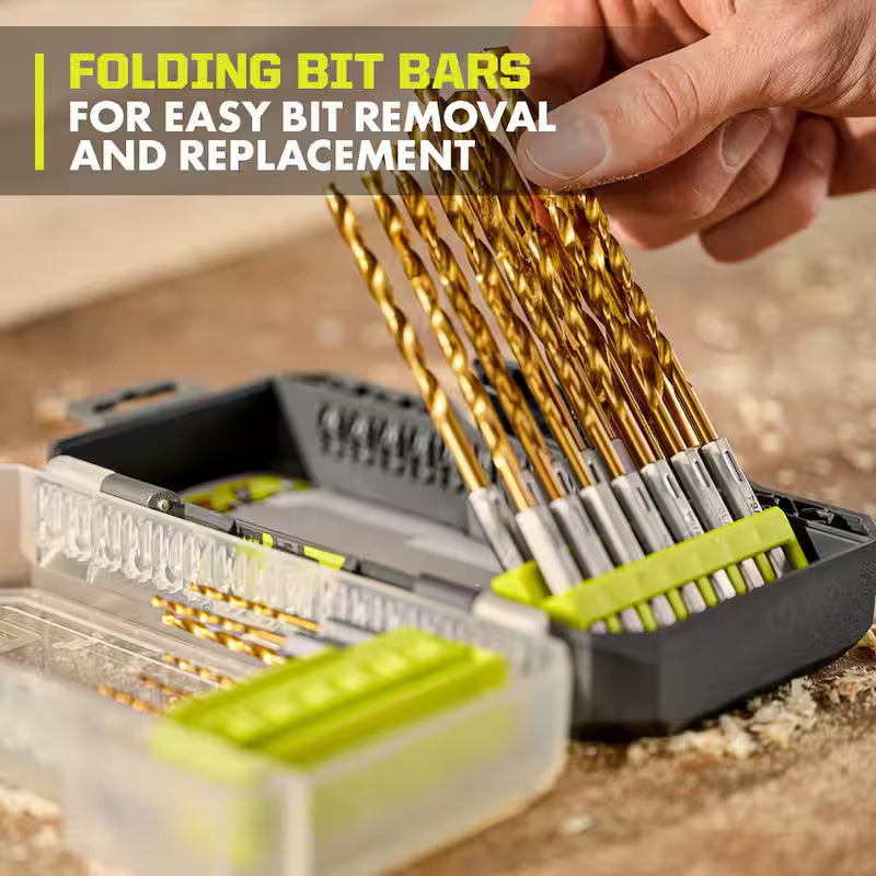 Titanium Drill Bit Set 22-Piece M2756