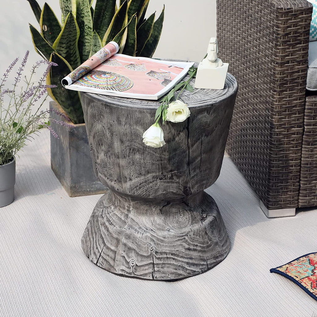 Outdoor Concrete Side Table J20919