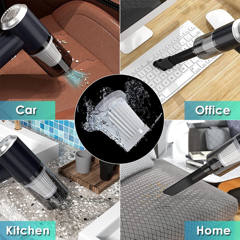 Cordless Handheld Wet Dry Vacuum Cleaner Q90329