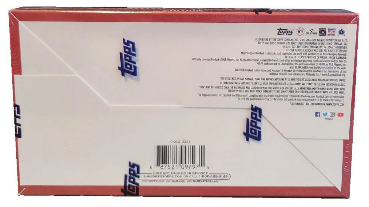 Topps Chrome Baseball Platinum Anniversary Hobby D2209
