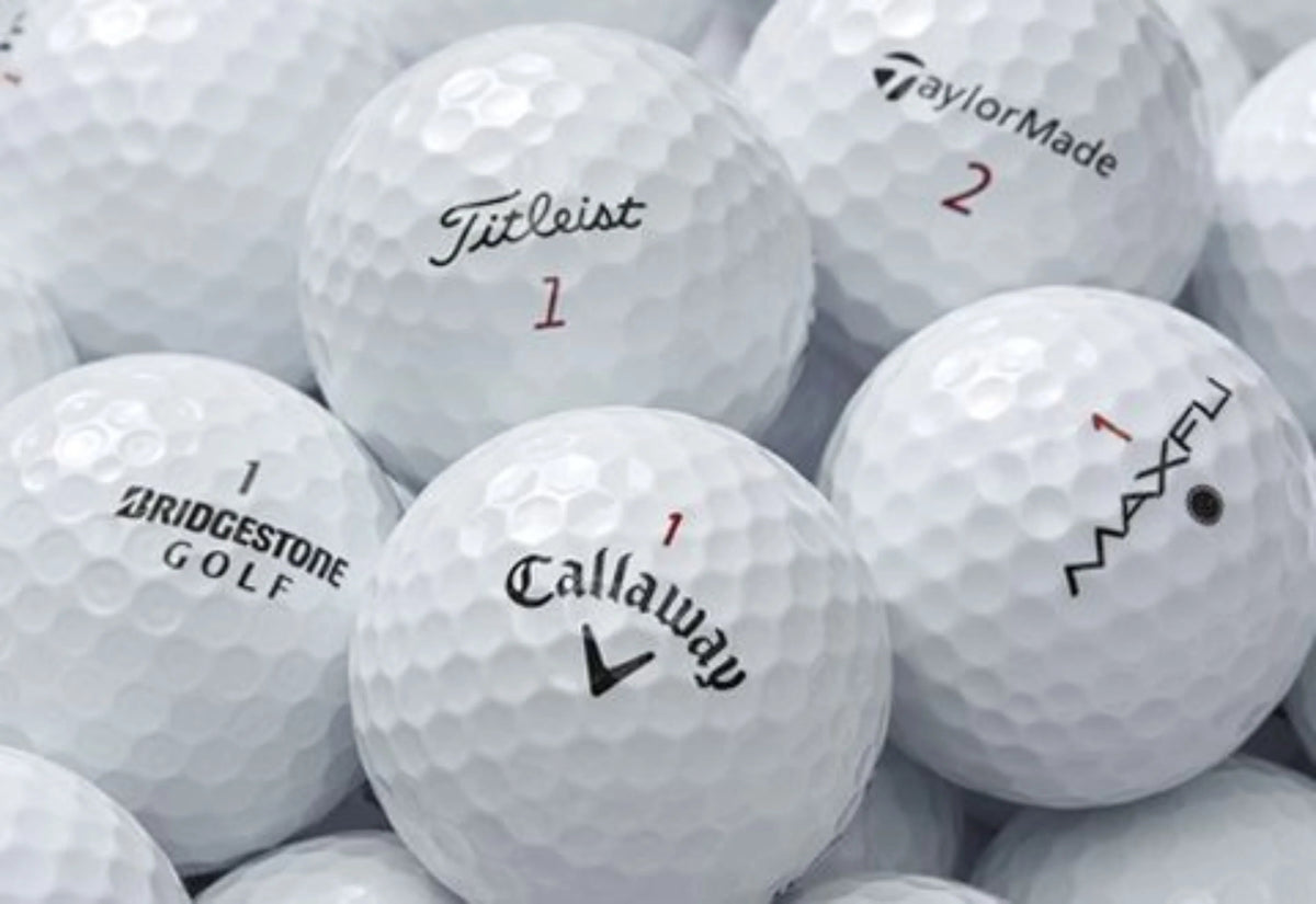 48 Pack White Golf Balls O346