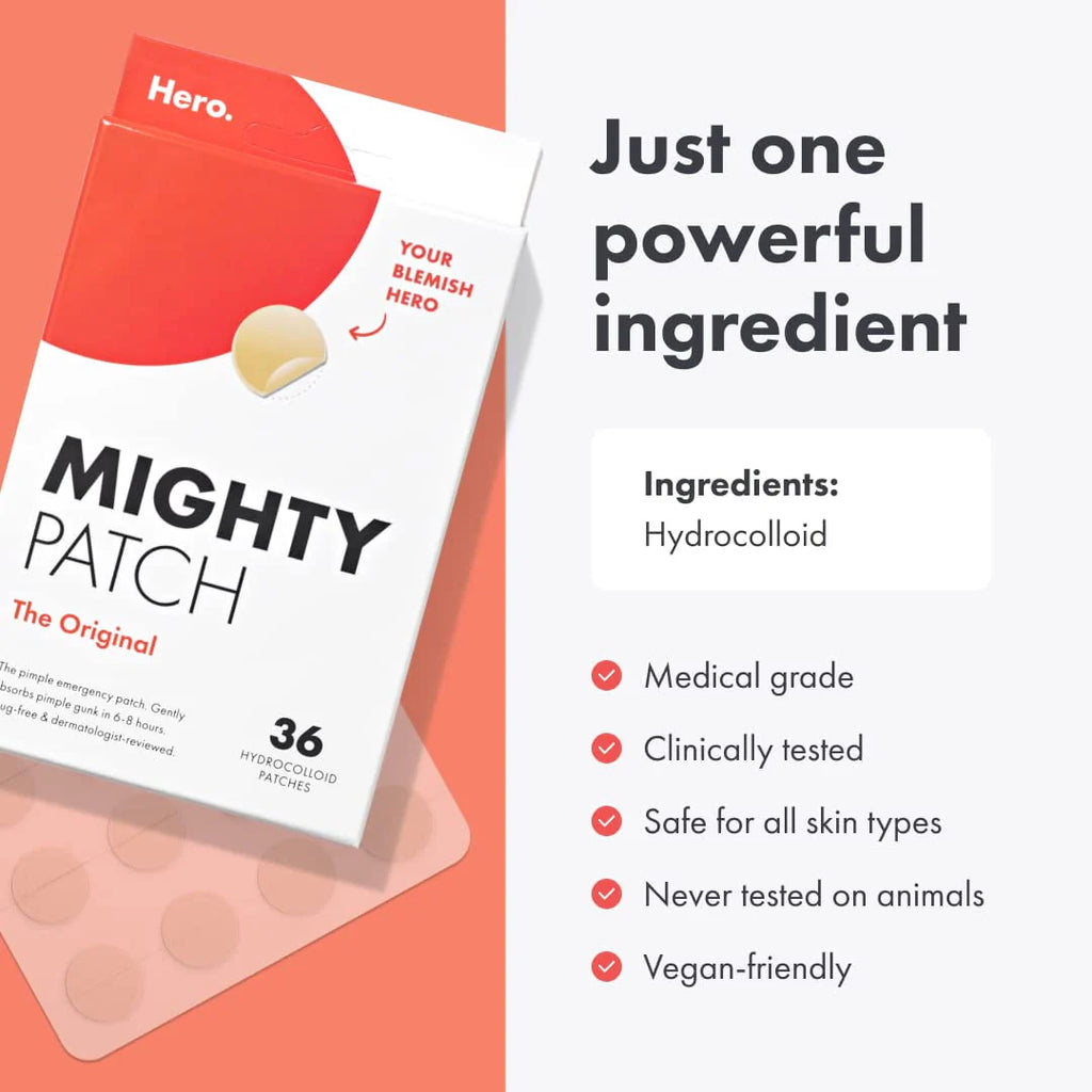 Hydrocolloid Acne Pimple Patch (27 Patches) W4544