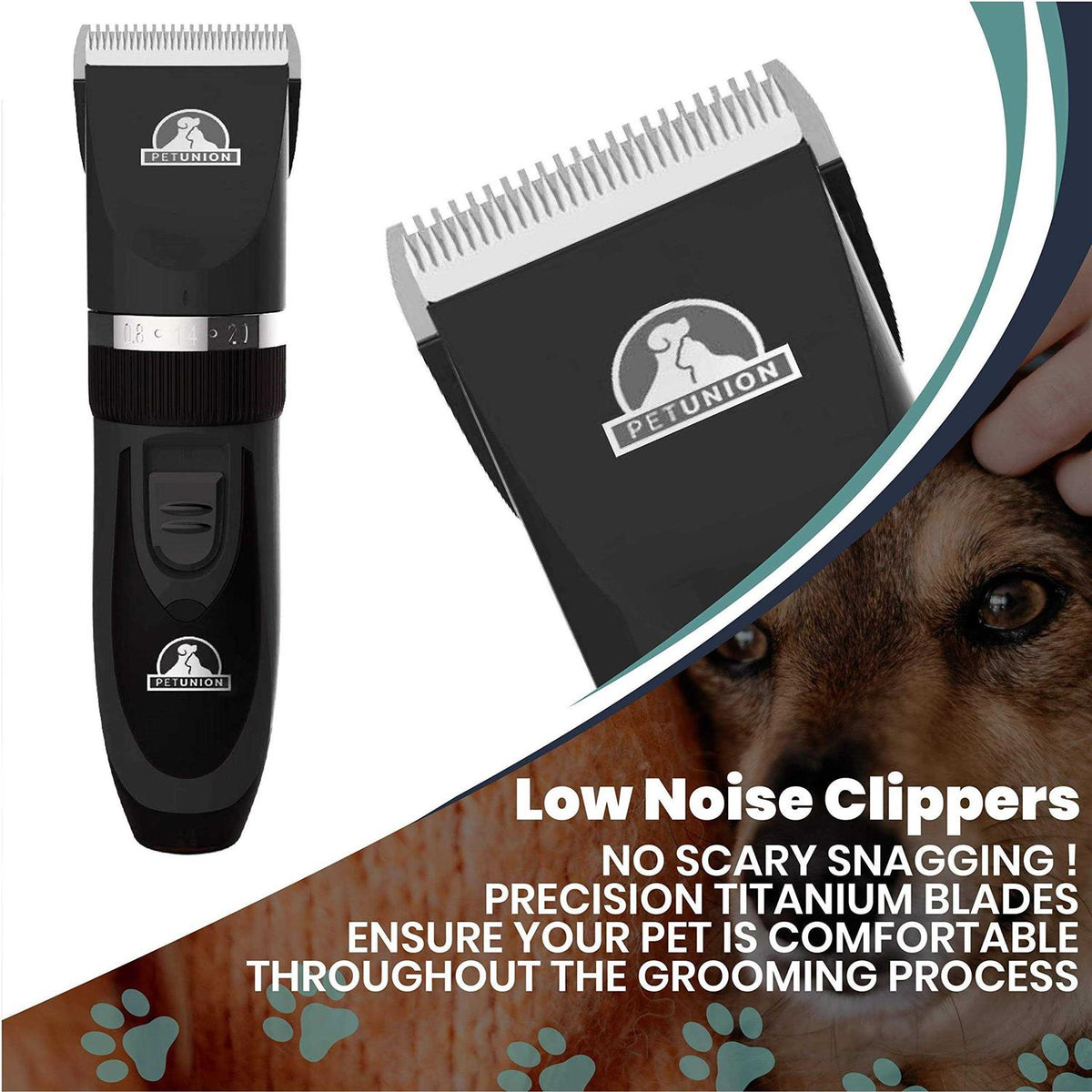 Cordless Low Noise Dog Grooming Clippers B37480