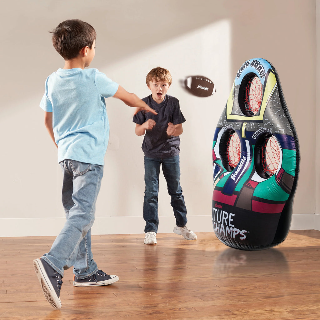 Inflatable Football Target Toss Game W347
