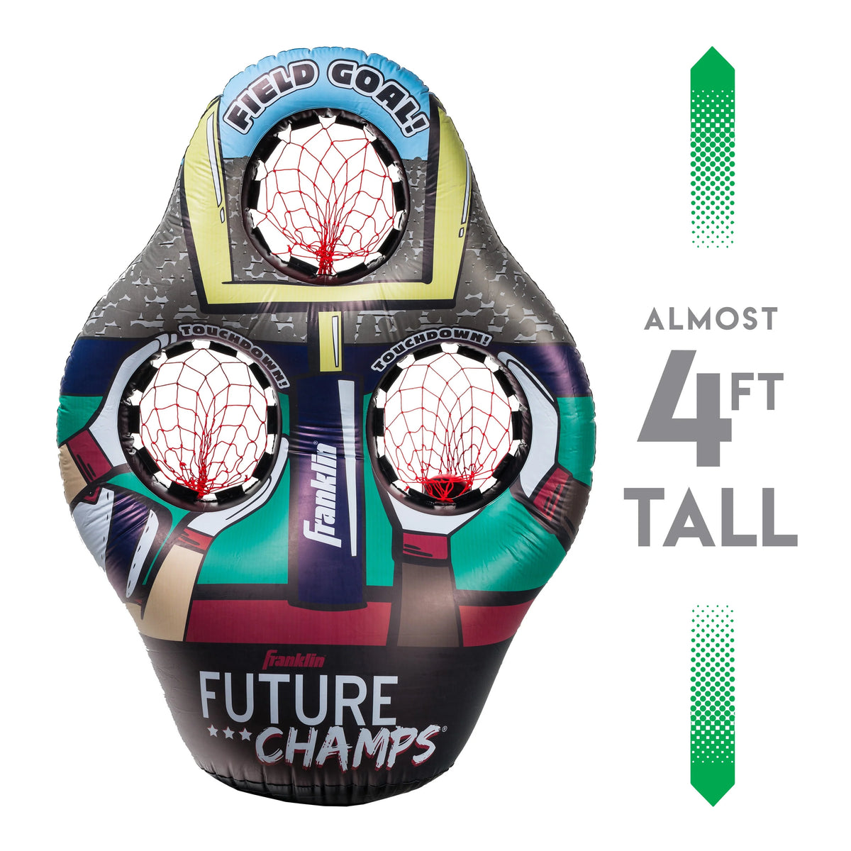 Inflatable Football Target Toss Game W347